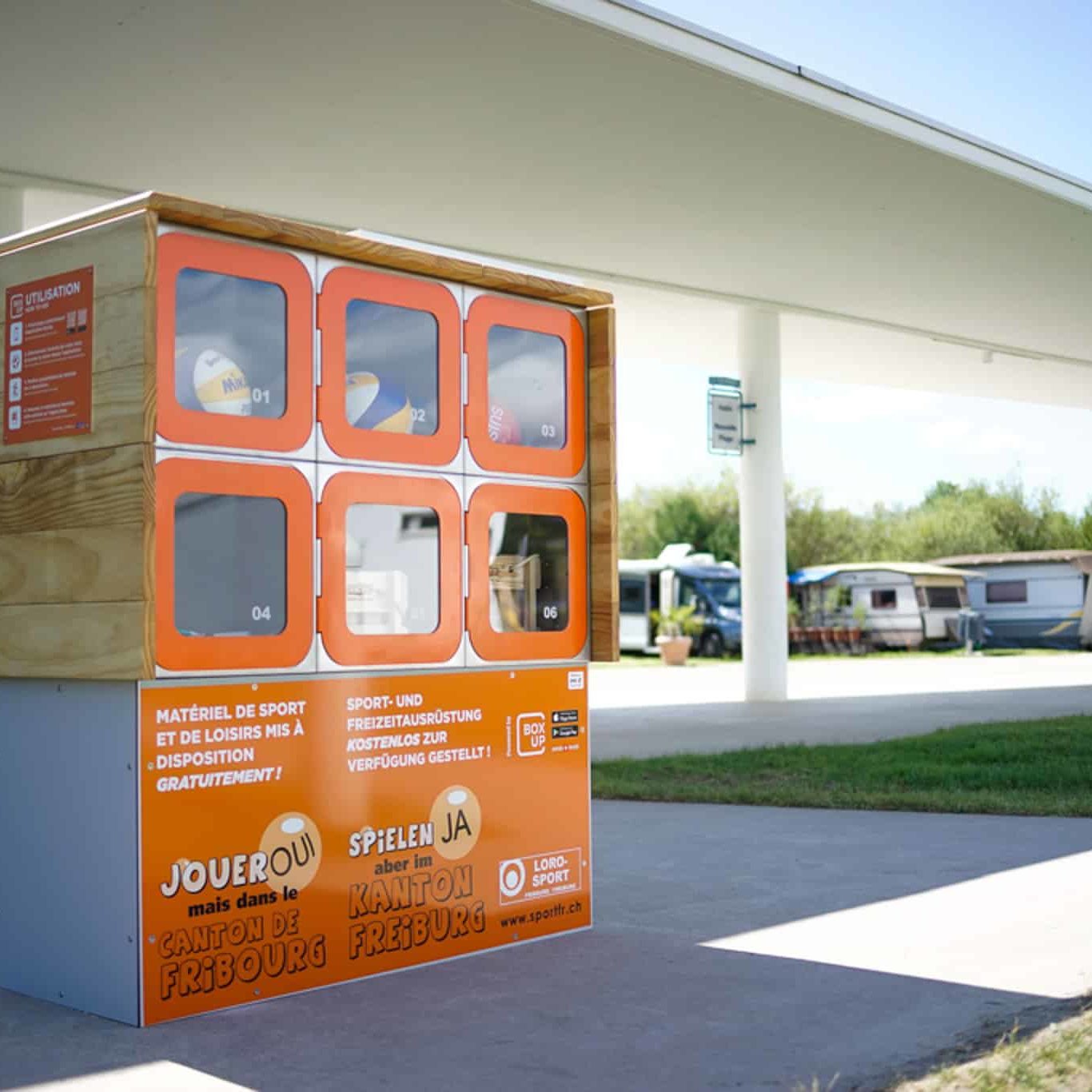 station-boxup-nouvelle-plage-estavayer