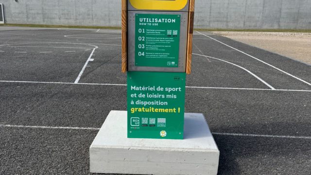 Yverdon terrains de basket de la salle omnisport des Isles 1