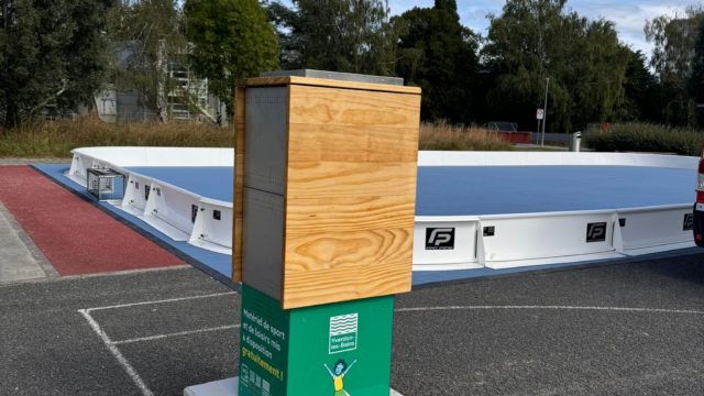 Yverdon terrains de basket de la salle omnisport des Isles 3